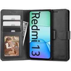 Kryt Tech-Protect Wallet Xiaomi Redmi 13 Black Kryt Tech-Protect Wallet Xiaomi Redmi 13 Black