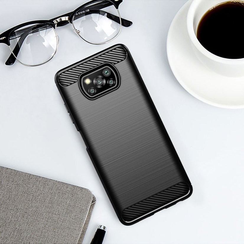 Kryt Case Xiaomi Poco X3 Carbon Black