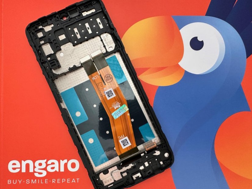 LCD displej Samsung Galaxy A14 4G (SM-A145) s rámem