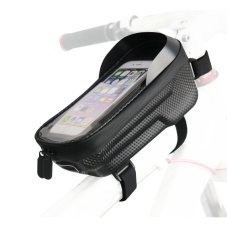 Tok Vodeodolné púzdro Bike Frame Bag With Waterproof Zipper Fsbfb-451 Black