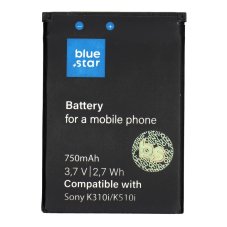 Akkumulátor Battery Sony Ericcson K310I / K510I / J300 / W200 / T280 750 mAh Blue Star Premium
