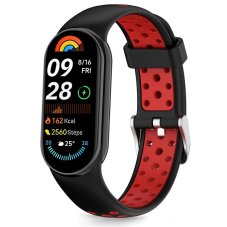 Remienok Tech-Protect Iconband Air Xiaomi Smart Band 8 / 9 / 10 / Nfc Black/Red Remienok Tech-Protect Iconband Air Xiaomi Smart Band 8 / 9 / 10 / Nfc Black/Red