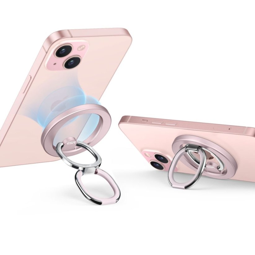 Kryt ESR Halolock Magnetic Magsafe Phone Ring Stand Pastel Pink