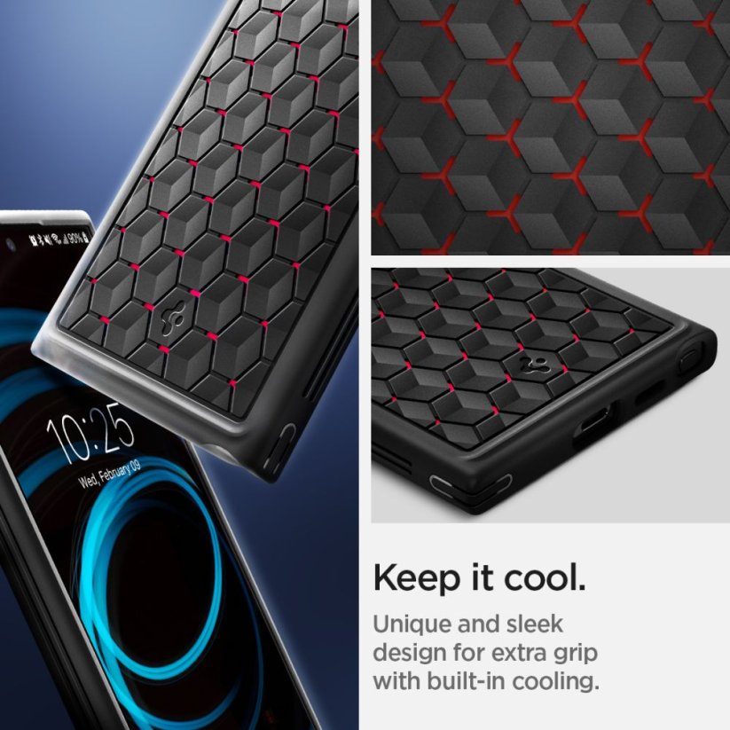 Kryt Spigen Cryo Armor Samsung Galaxy S24 Ultra Cryo Red