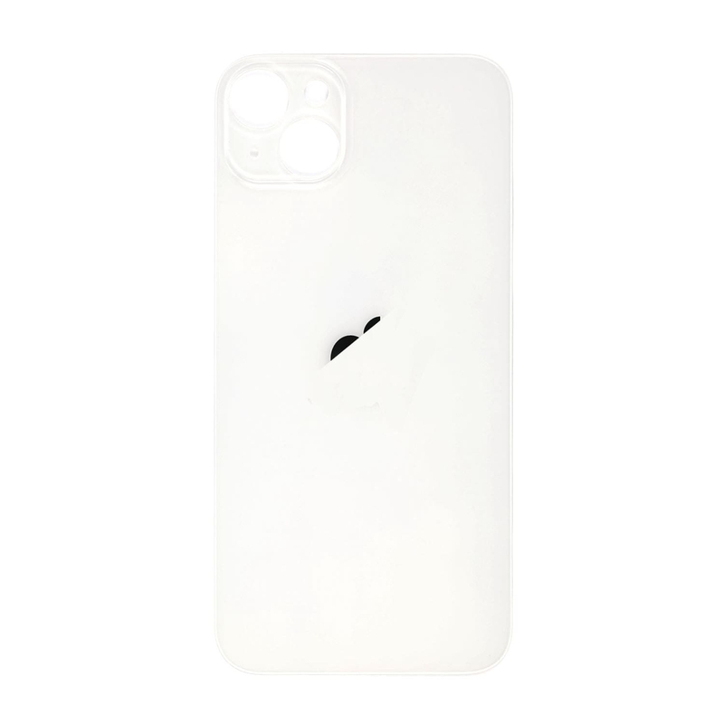 Apple iPhone 14 Plus - Sklo zadného housingu so zväčšeným otvorom na kameru - Starlight