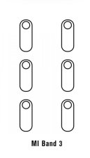 engaroGuard Hydrogel - 6x ochranná fólie - Xiaomi Mi Band 3