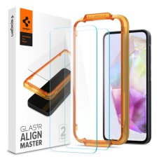 2ks v balení, set ochranných skiel Spigen Alm Glas.Tr 2-Pack Samsung Galaxy A35 5G Clear 2ks v balení, set ochranných skiel Spigen Alm Glas.Tr 2-Pack Samsung Galaxy A35 5G Clear
