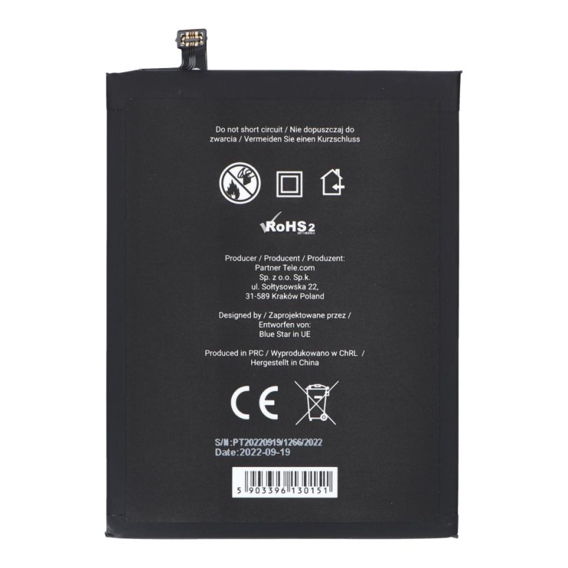 Akkumulátor Battery Xiaomi Redmi Note 8 / Note 8T / Redmi 7 (Bn46) 4000 mAh Blue Star
