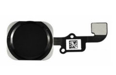 iPhone 6, iPhone 6 Plus - Home button + home button flex (čierny) iPhone 6, iPhone 6 Plus - Home button + home button flex (čierny)