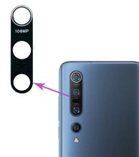 Csere hátsó kameraüveg - Xiaomi Mi 10 Pro