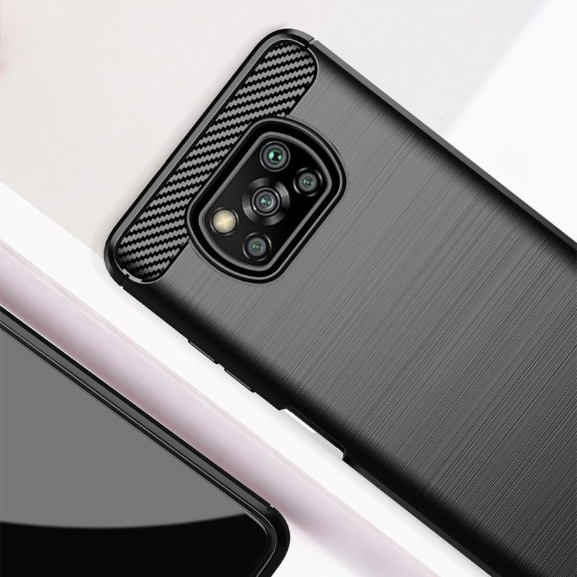 Kryt Case Xiaomi Poco X3 Carbon Black