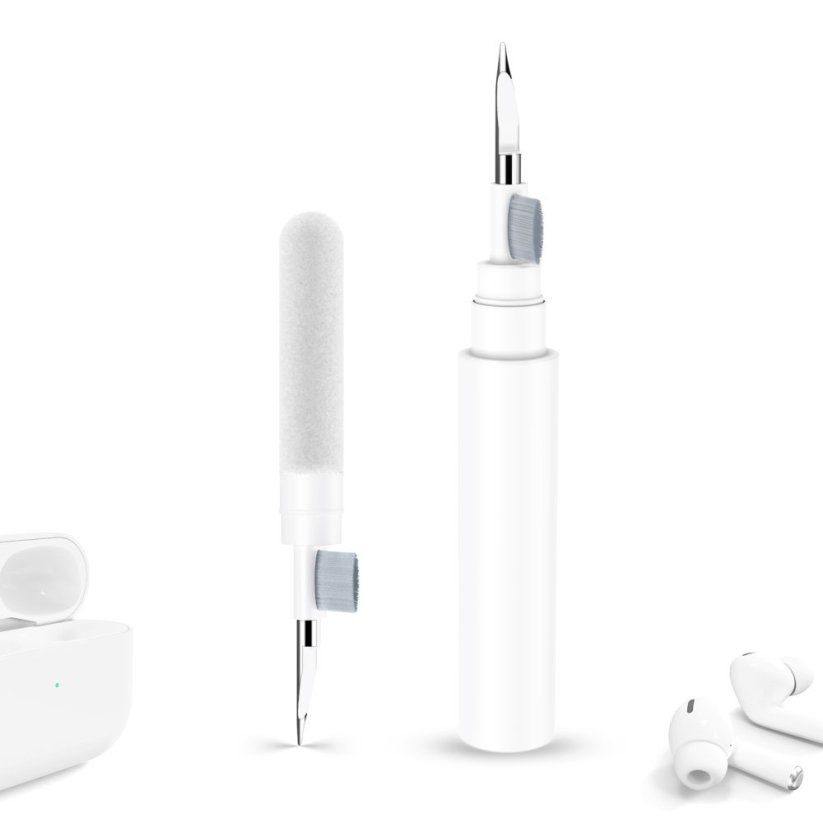 Slúchadlá Tech-Protect Cs02 Cleaner Set 3v1 For Earphone White