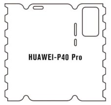 Hydrogel - full cover - ochranná fólia - Huawei P40 Pro Hydrogel - full cover - ochranná fólia - Huawei P40 Pro