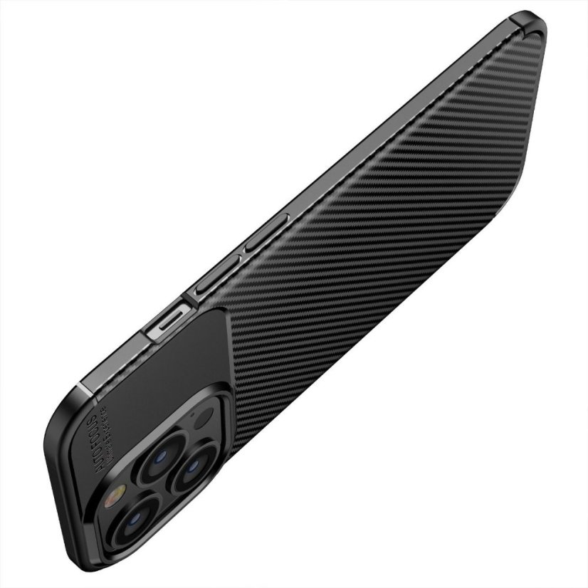 Kryt CARBON PREMIUM Case  Xiaomi Note 10 5G / Poco M3 Pro / Poco M3 Pro 5G čierny
