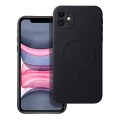 Kryt Case iPhone 11 Silicone Mag Cover s MagSafe Black