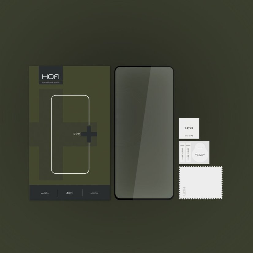 Ochranné tvrdené sklo Hofi Glass Pro+ Xiaomi Poco X6 5G Black