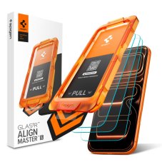 Ochranné tvrzené sklo Spigen Alm Glas.Tr Slim 3-Pack iPhone 17 Pro Max čiré Ochranné tvrzené sklo Spigen Alm Glas.Tr Slim 3-Pack iPhone 17 Pro Max čiré