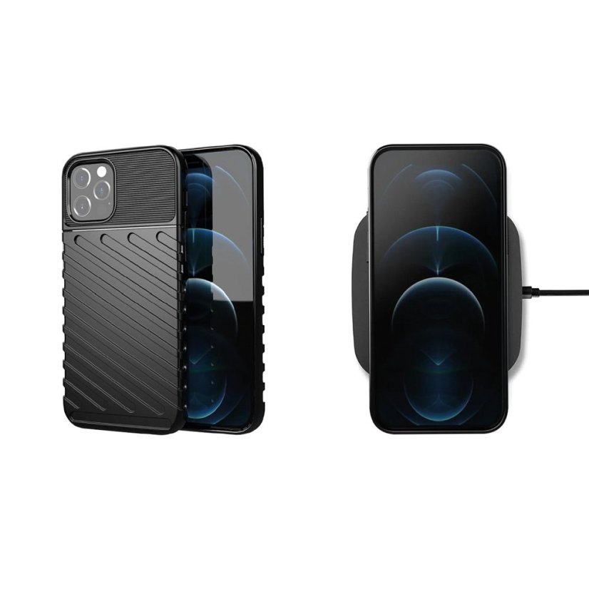 Kryt Case iPhone 16 Pro Thunder Black