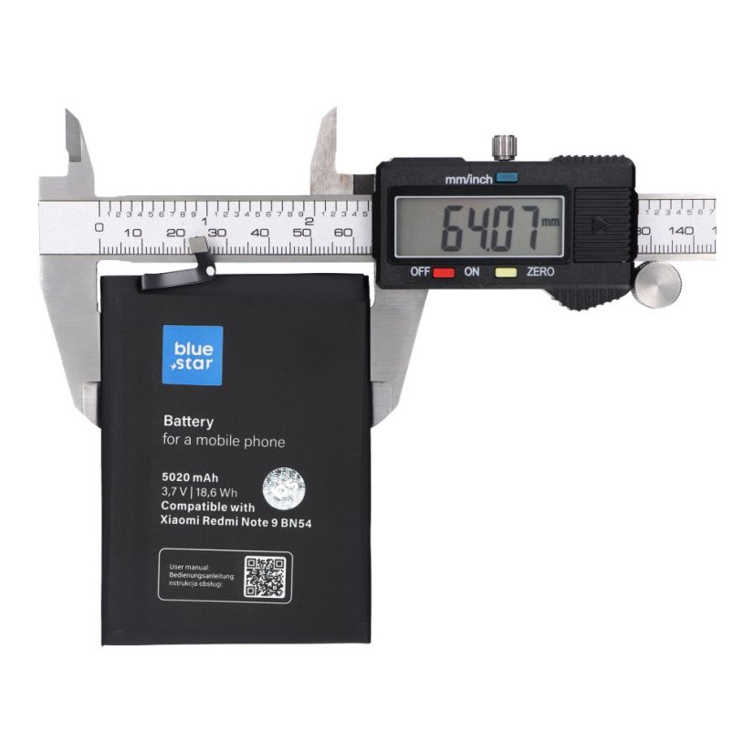 Akkumulátor Battery Xiaomi Redmi Note 9 (Bn54) 5020 mAh Blue Star