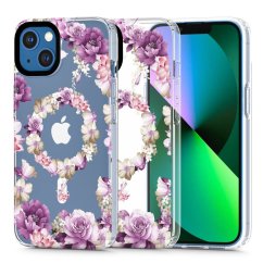 Kryt Tech-Protect Magmood Magsafe iPhone 13 Rose Floral