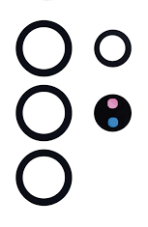 Náhradní sklo zadní kamery - Samsung Galaxy S22 Ultra