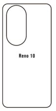 Hidrogél - hátsó védőfólia - OPPO Reno 10 5G