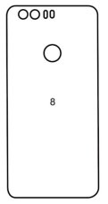 Hidrogél - hátsó védőfólia - Huawei Honor 8 Hidrogél - hátsó védőfólia - Huawei Honor 8