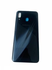 Samsung Galaxy A30 - Zadný kryt - čierny (náhradný diel) Samsung Galaxy A30 - Zadný kryt - čierny (náhradný diel)