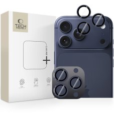 Ochranné sklo pro zadní kameru Ochranné sklo pro zadní kameru Tech-Protect Camring Fit+ iPhone 14 Pro / Max / 15 Pro / Max / 16 Pro / Max / 17 Pro / Max Deep Blue