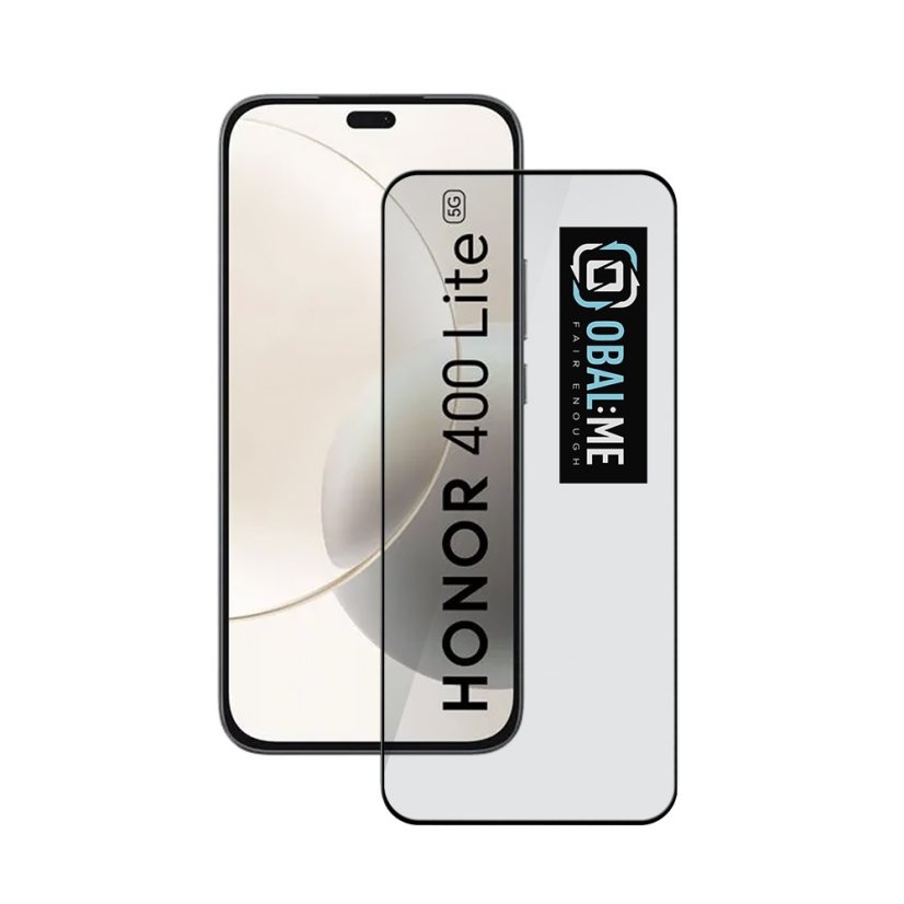 OBAL:ME 5D tvrdené sklo pre Honor 400 Lite Black