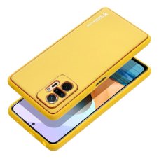 Kryt LEATHER Case Xiaomi Redmi Note 12 Pro+ 5G žluté