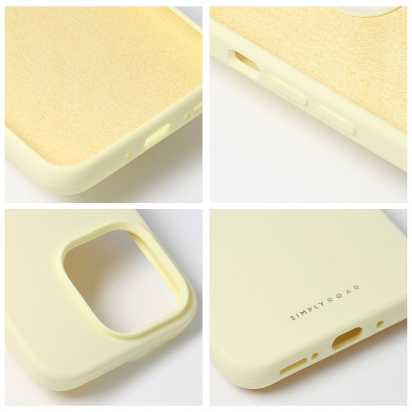 Kryt Roar Cloud-Skin Case - iPhone 14 Pro Light Yellow