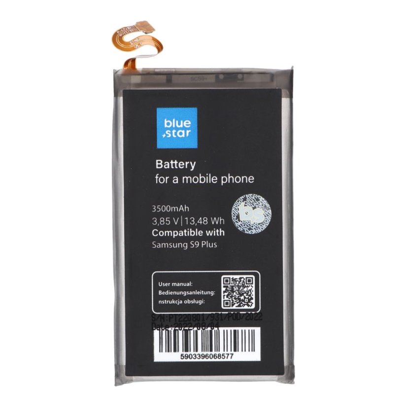 Akkumulátor Battery Samsung Galaxy S9 Plus 3500 mAh Blue Star Premium