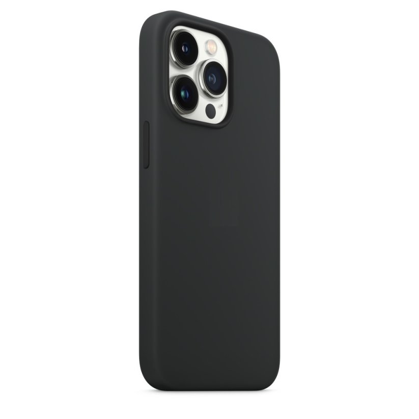 iPhone 13 Pro Silicone Case s MagSafe - Midnight design (čierny)