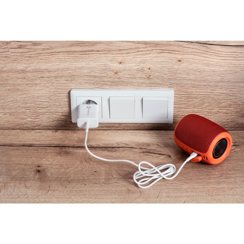 Kábel Phone Charger Forcell F-Energy USB C Qc4.0 Pd 3A 20W + Cable USB C to Lightning Tfk-Tc-20Wpd White