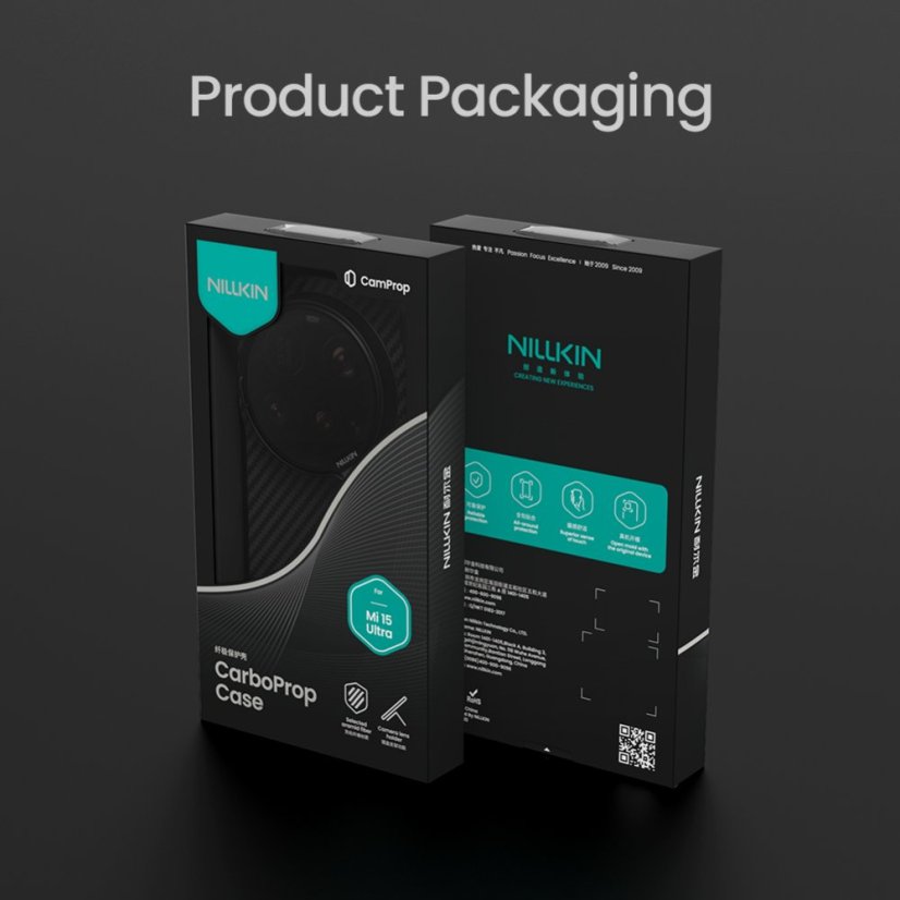 Nillkin CarboProp Aramid Magnetic (Transparent Lens) zadný kryt pre Xiaomi 15 Ultra Black