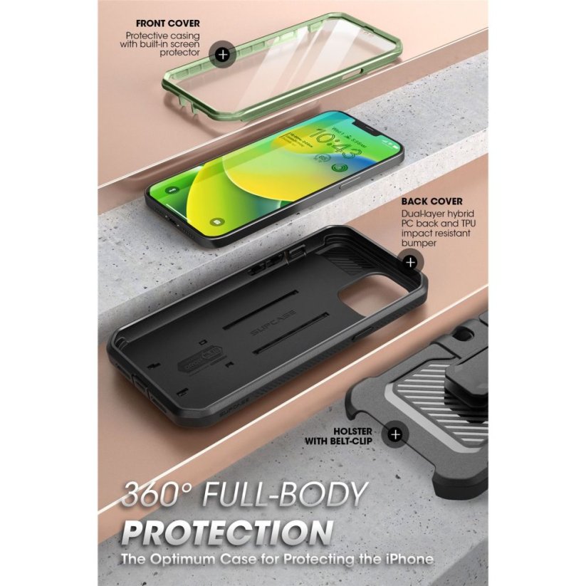 Kryt Supcase Unicorn Beetle Pro iPhone 14 Plus / 15 Plus Guldan