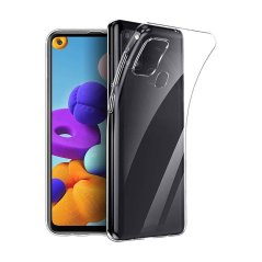 Transparentný silikónový kryt s hrúbkou 0,3mm  Samsung Galaxy A21s  priesvitný