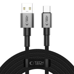 Kábel Tech-Protect Ultraboost Dna Type-C Cable 15W/3A 300cm Iron Grey Kábel Tech-Protect Ultraboost Dna Type-C Cable 15W/3A 300cm Iron Grey