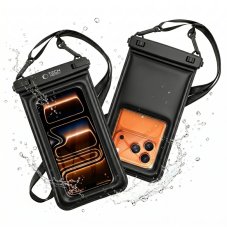 Vodeodolné púzdro Tech-Protect Uwc7 Universal Waterproof Floating Case 6.9 Inch Black