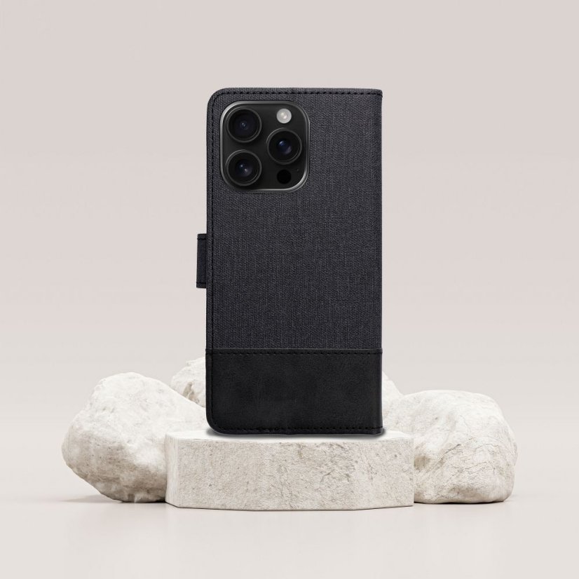 Kryt Flip Case Xiaomi Redmi 13C / Poco C65 Gomma Book Black