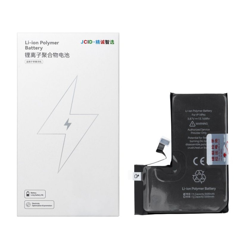 Akkumulátor Jcid Battery iPhone 14 Pro 3400 mAh (High Capacity)