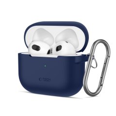 Kryt Tech-Protect Silicone Hook Apple Airpods 3 Navy Blue Kryt Tech-Protect Silicone Hook Apple Airpods 3 Navy Blue