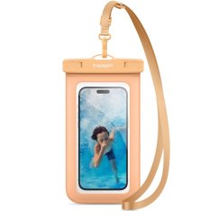 Vodeodolné púzdro Spigen A601 Universal Waterproof Case Apricot