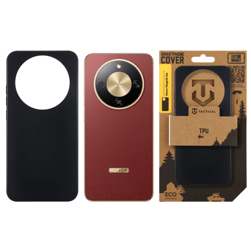 Tactical TPU kryt pro Honor Magic8 Lite Black