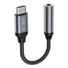 Redukcia Tech-Protect Ultraboost Adapter Type-C to mini Jack 3.5mm Black Redukcia Tech-Protect Ultraboost Adapter Type-C to mini Jack 3.5mm Black