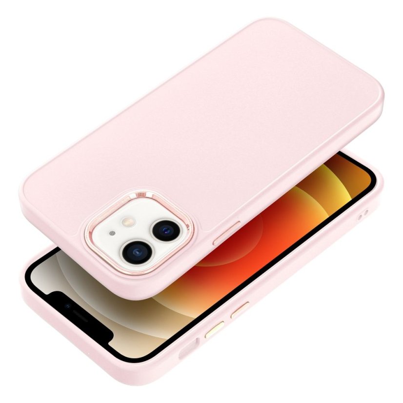 Kryt Case iPhone 12 / 12 Pro Frame Powder Pink