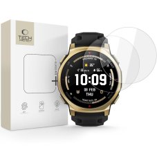 Ochranné tvrzené sklo Tech-Protect Glass Fit+ 2-Pack Amazfit T-Rex 3 Pro 44 mm čiré