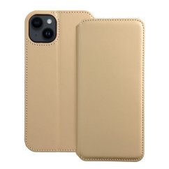 Kryt Dual Pocket Book iPhone 14 Plus Gold