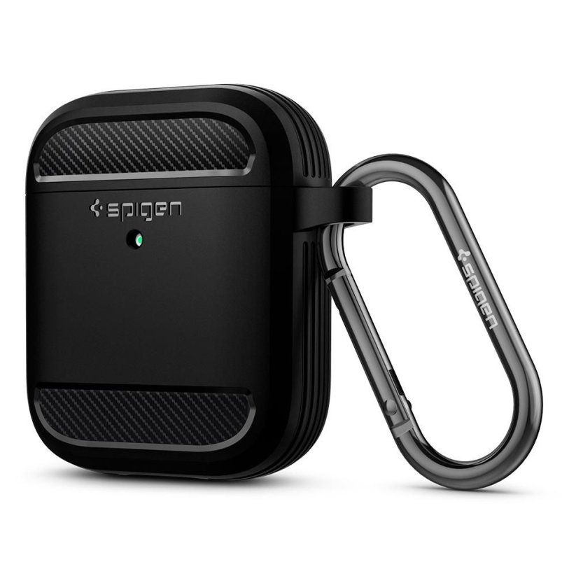 Kryt Spigen Rugged Armor Apple Airpods Matte Black